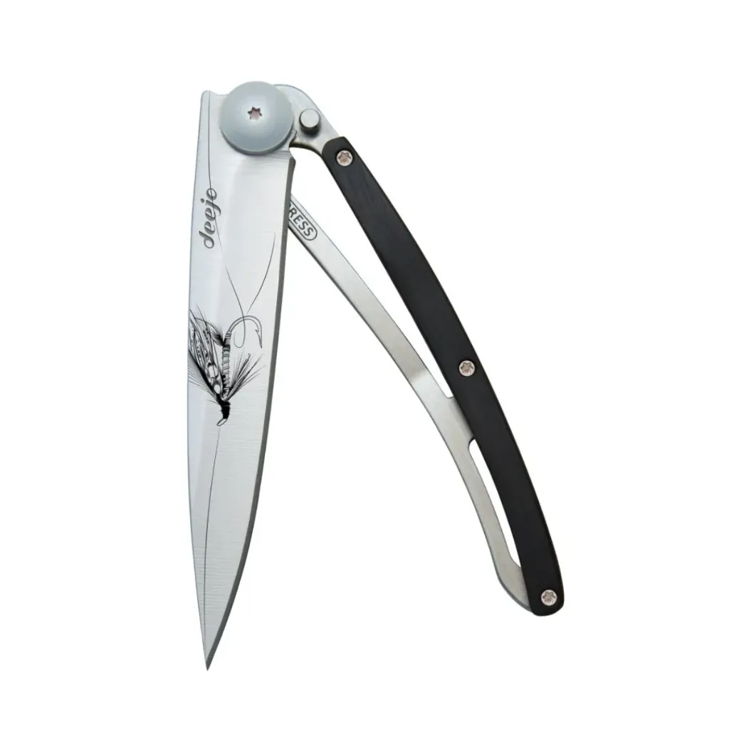 [001440-XXX-NA] Deejo Zakmes 37g, Ebène / Silver Wilkinson