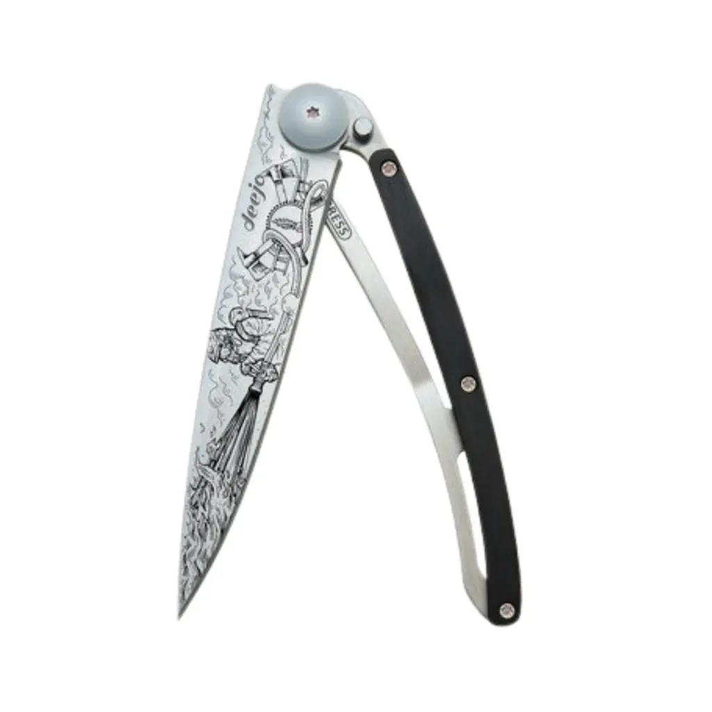 [001446-XXX-NA] Deejo Zakmes 37g, Ebène / Pompier