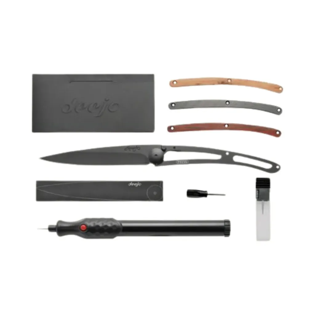 [001485-XXX-NA] Deejo Zakmes Kit à graver 'Tattoo your Deejo'