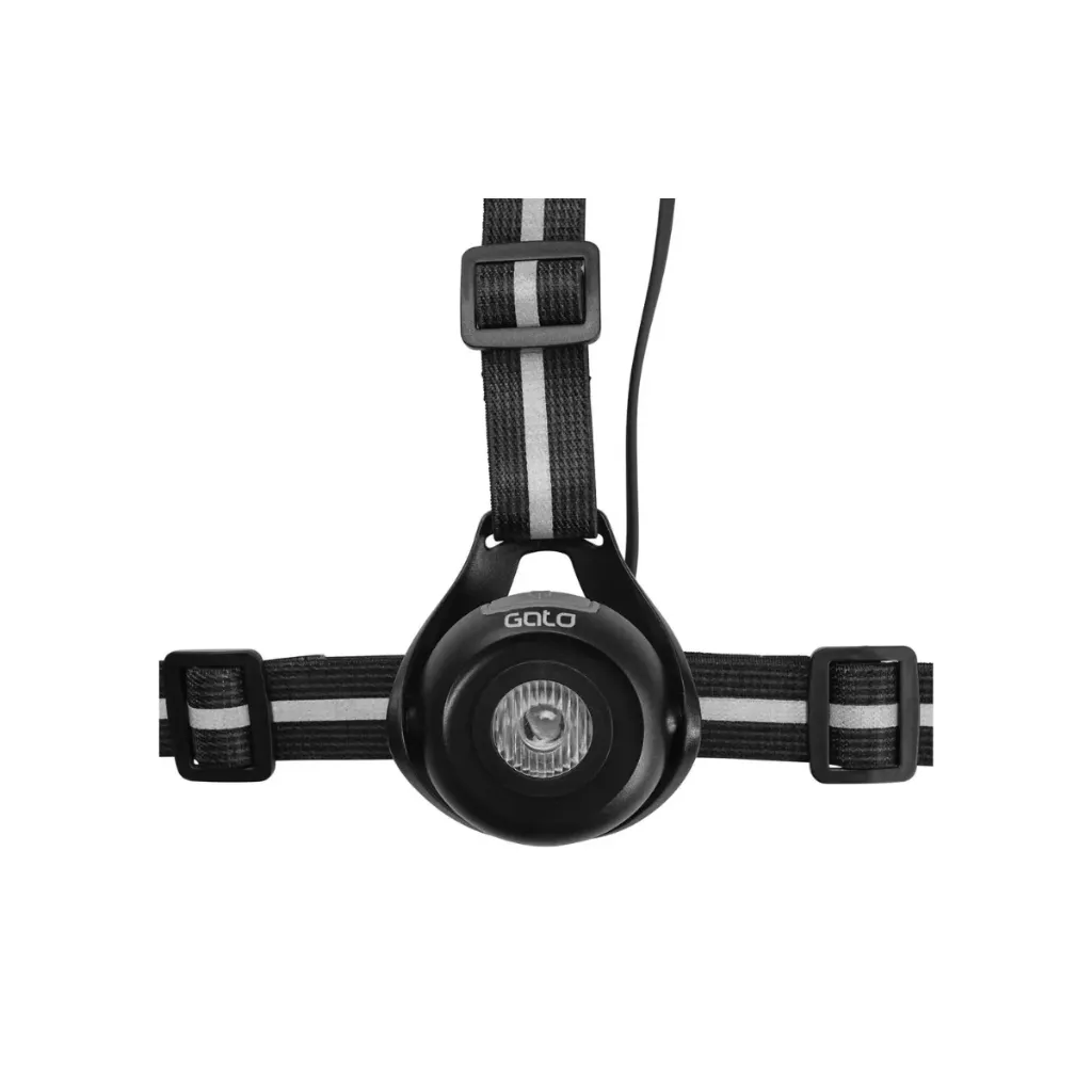 [001518-BLA-NA] GATO CHEST LIGHT ADJUSTABLE USB