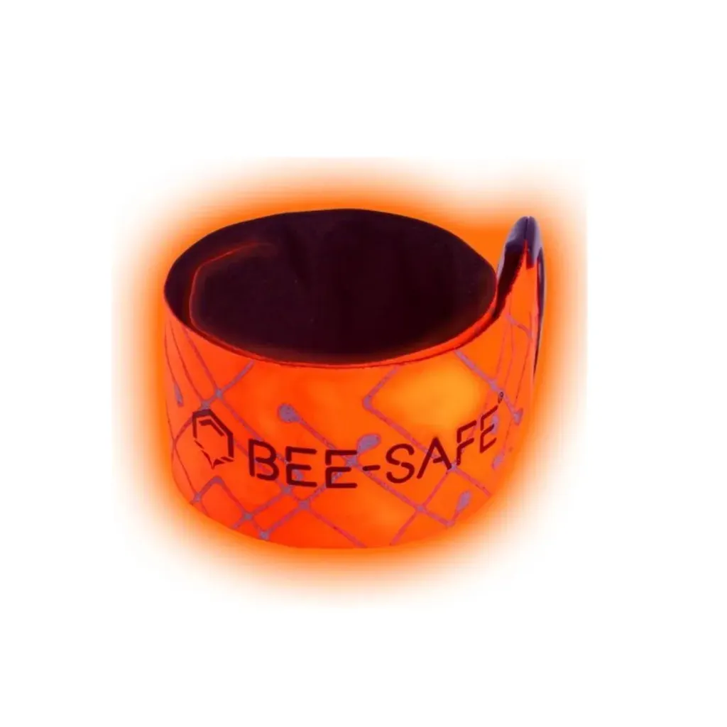 [001521-BLU-NA] BEE-SAFE Led Click Band  USB (BLUE)