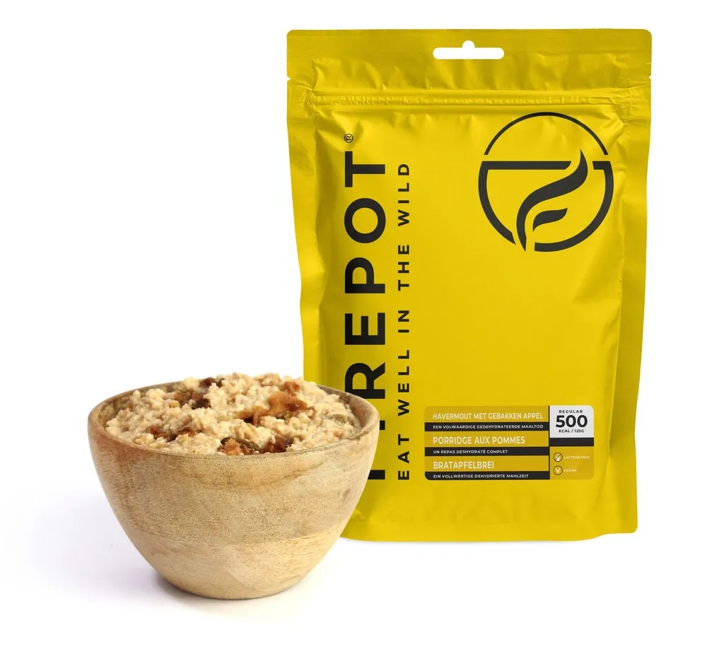 [001523-XXX-12] Firepot Havermout met gebakken appel