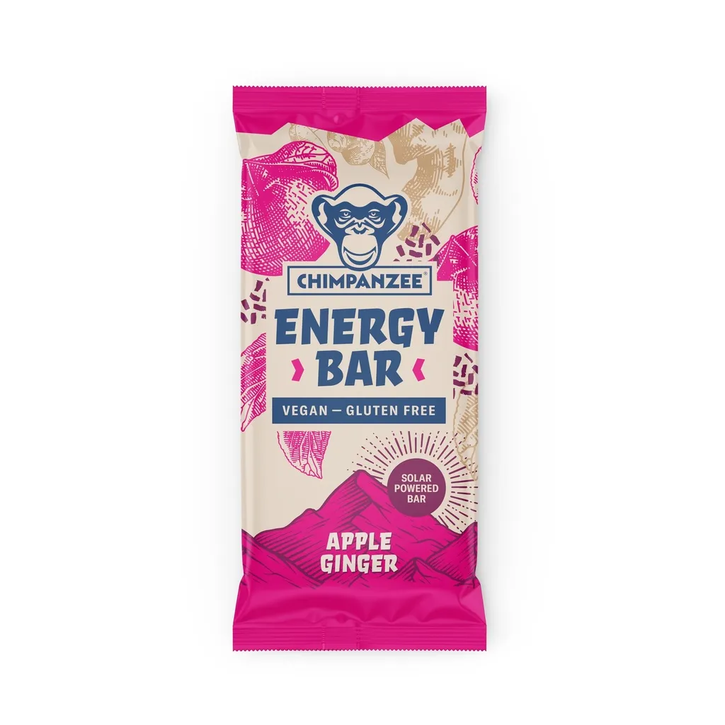 [001527-XXX-55] Chimpanzee ENERGY BAR Apple & Ginger
