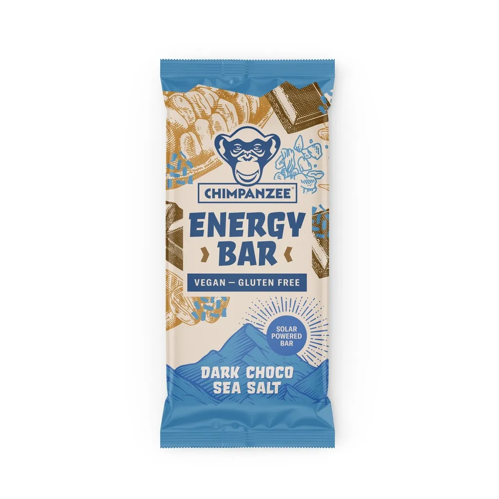 [001531-XXX-55G] Chimpanzee ENERGY BAR Dark Chocolate & Sea Salt