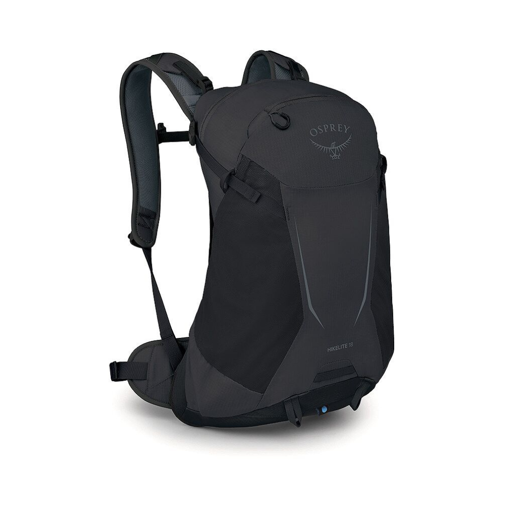 [001564-RAV-OS] Osprey U Rugzak HIKELITE 18 OS (RAVEN BLACK)