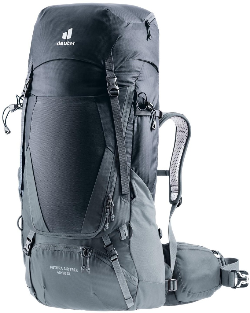 [000107-BLA-NA] Deuter W Rugzak Futura Air Trek 45+10 SL (black-graphite)