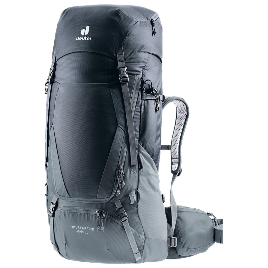 [000107-BLA-NA] Deuter W Rugzak Futura Air Trek 45+10 SL (black-graphite)