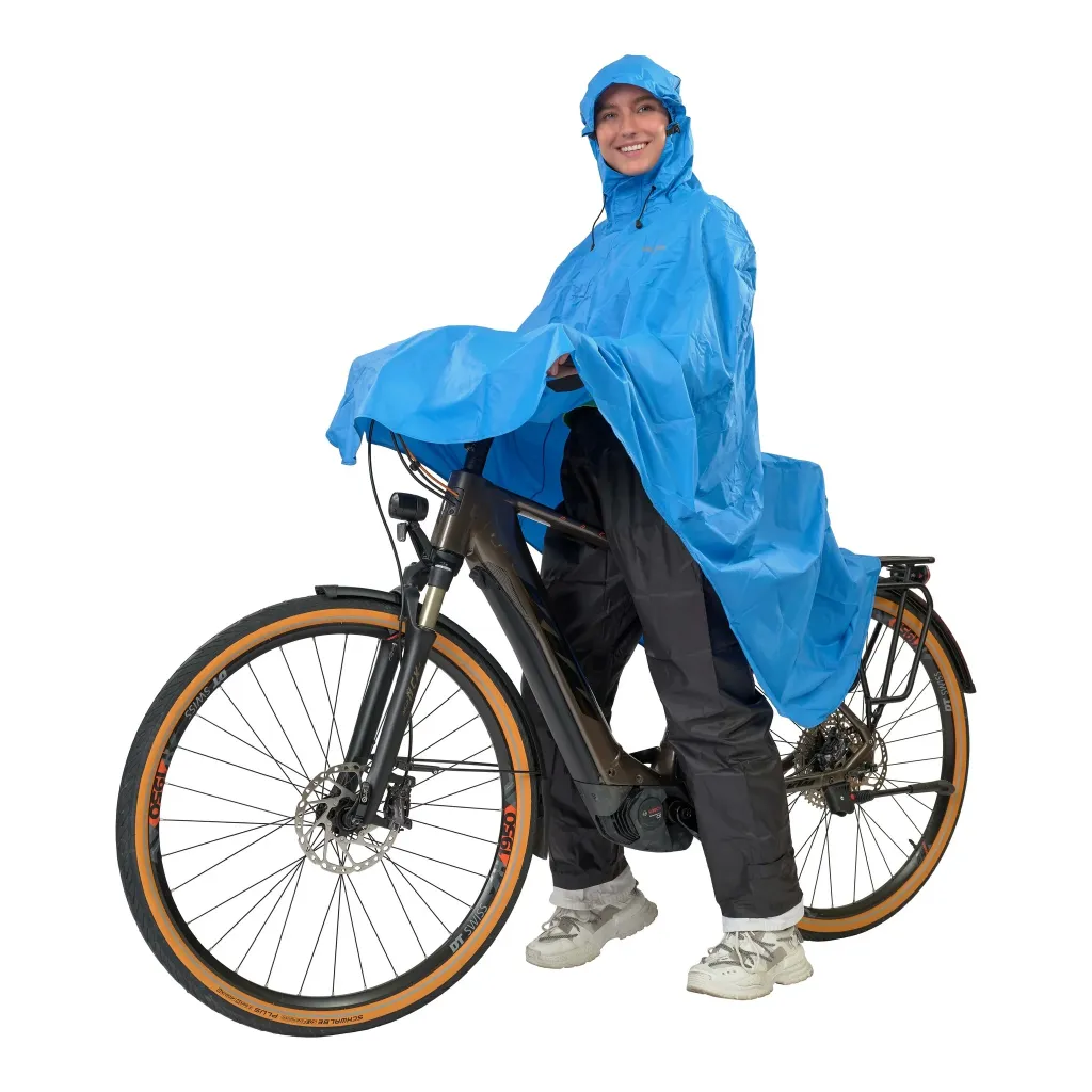 [001623-XXX-NA] Low Land U Bicycleponcho Blue