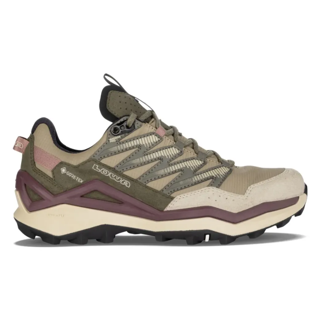 [000093-DES-4] Lowa Schoen Maddox Pro GTX Lo Ws (4, desert/oldrose)