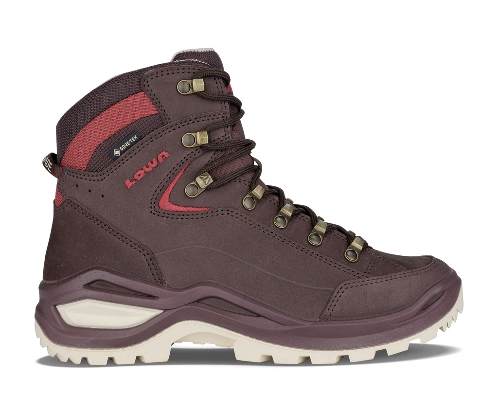 [000068-BRO-4] Lowa W Schoen Renegade Evo GTX Mid Ws (4, brownrose/clay)
