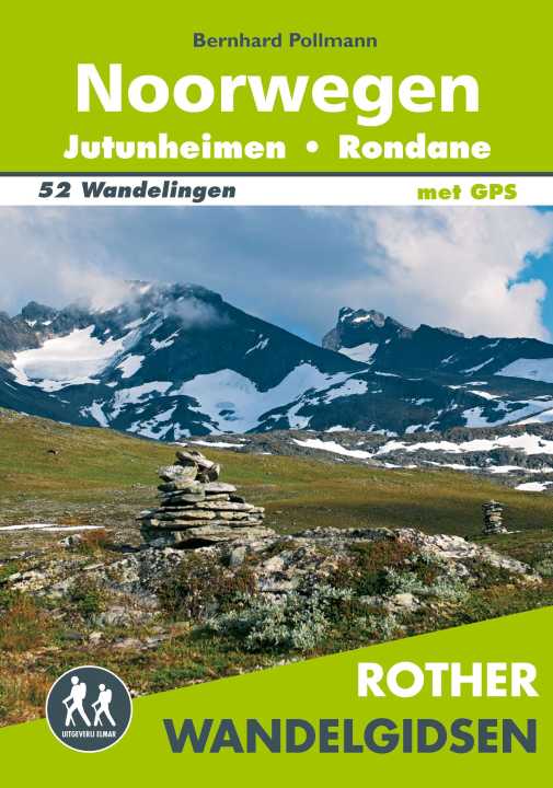 [001698-XXX-NA] Boek Noorwegen wandelgids - Jotunheimen - Rondane 52 wandelingen met GPS