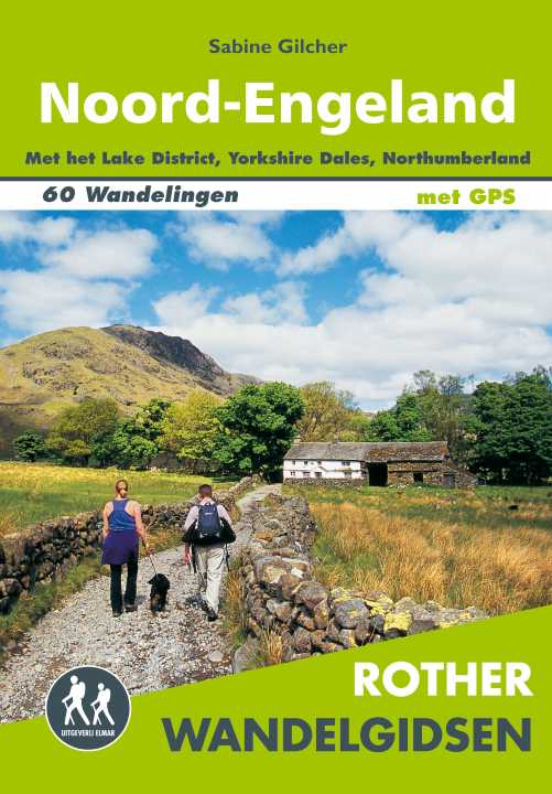 [001699-XXX-NA] Boek Engeland Noord wandelgids 60 wandelingen met GPS