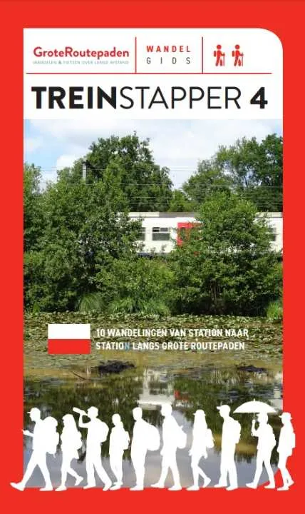 [001701-XXX-NA] Boek Treinstapper 4 10 wandelingen van station nr station langs GR