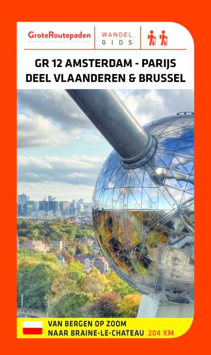 [001703-XXX-NA] Boek Amsterdam Parijs GR12 Vlaanderen & Brussel