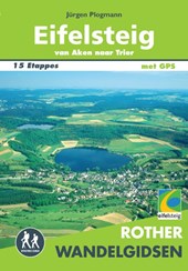 [001715-XXX-NA] Boek Eifelsteig - Van Aken naar Trier wandelgids 15 wandelingen met GPS