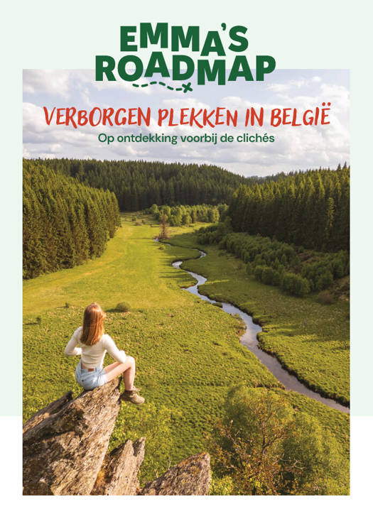 [001723-XXX-NA] Boek Emma's Roadmap Verborgen plekken in België