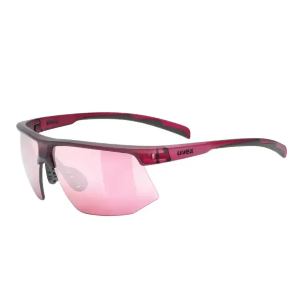 [000162-CRA-NA] Uvex Zonnebril Aerios (cranberry-matt/mir-rose)