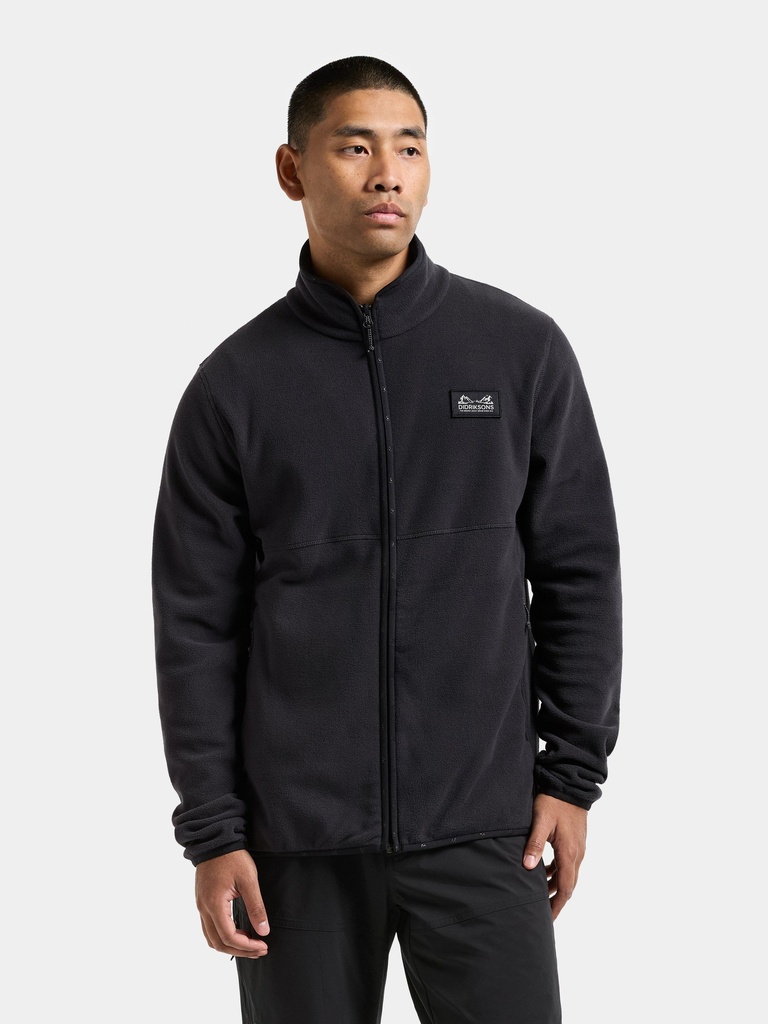 [000168-GRA-S] Didriksons Fleece VITO USX FULLZIP (S)