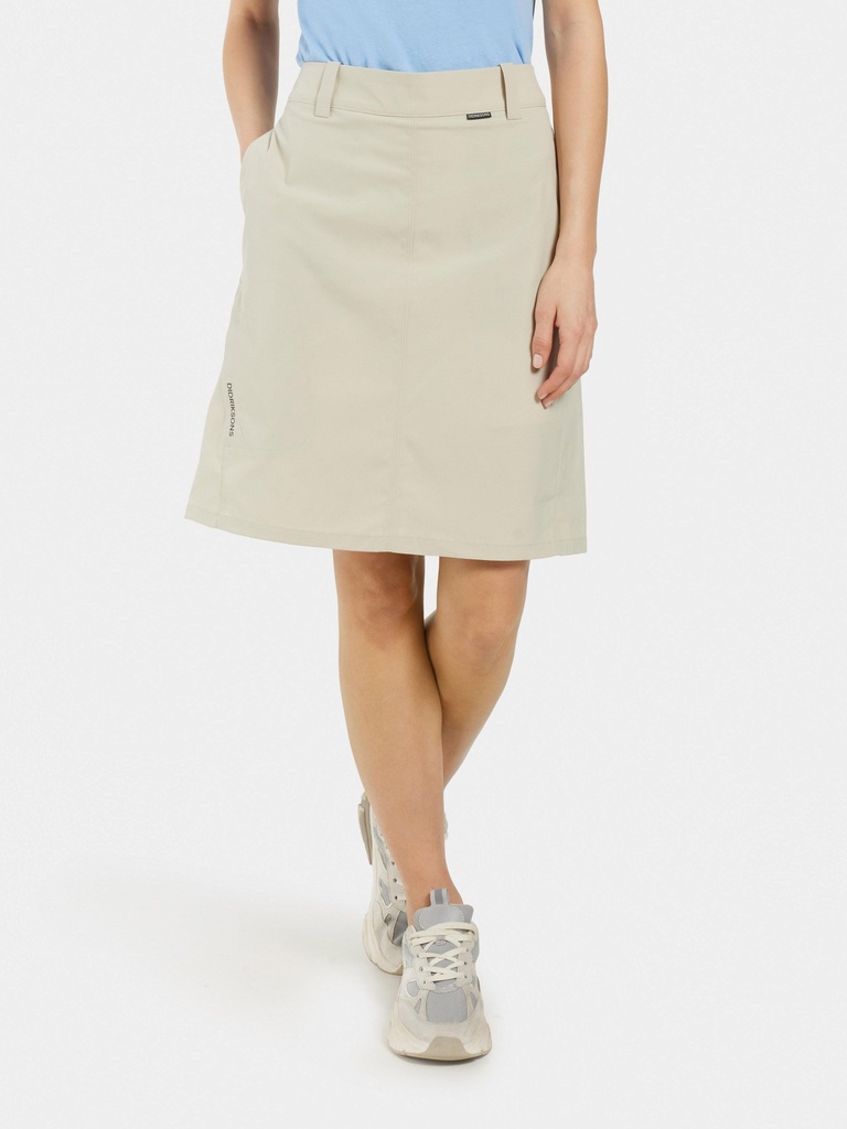 [000179-LIG-36] Didriksons Rok LIV WNS SKIRT 4 (36, Light Beige)
