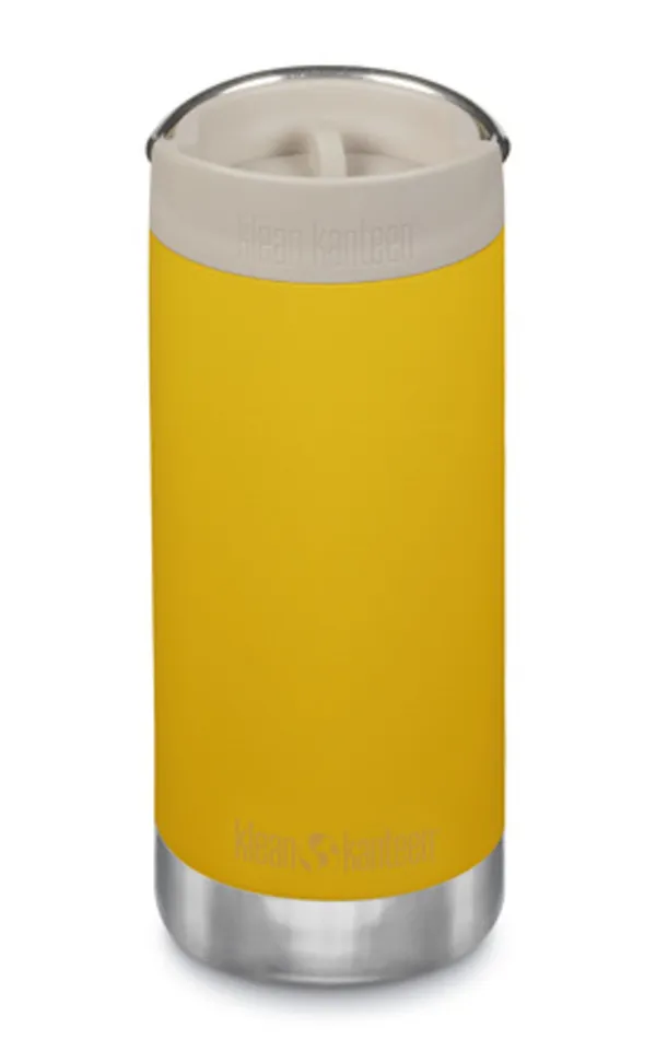 [001060-BLA-NA] Klean Kanteen Isolatiefles TKWide 355ml/12oz met koffiedop (black)
